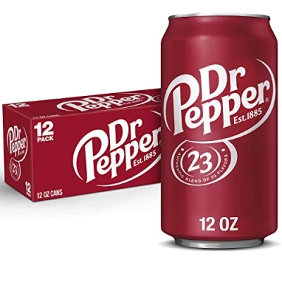 Afbeelding van Dr. Pepper (USA) 355 ml. / tray 12 blikken