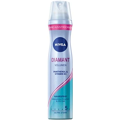 Afbeelding van NIVEA Haarspray, Ultra Stark, 250 ml spuitbus, diamantvolume