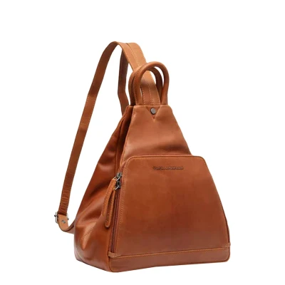 Afbeelding van Leren Rugzak Cognac Howard