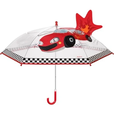 Image de Playshoes 448702 Parapluie Voiture de Course, 11 Marine, Einheitsgröße Mixte Enfant, taille unique
