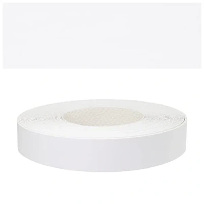 Afbeelding van Mprofi MT® (50 m rol) zangbanden van melamine, melamine band, zelfklevend, opstrijkbaar, wit, glad, 22 mm