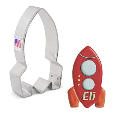 Afbeelding van Ann Clark Cookie Cutters Uitsteekvormpjes ruimteraket, 10,2 cm