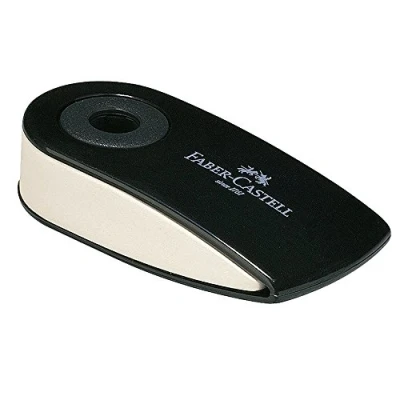 Afbeelding van Faber Castell gum Sleeve mini zwart FC 182410