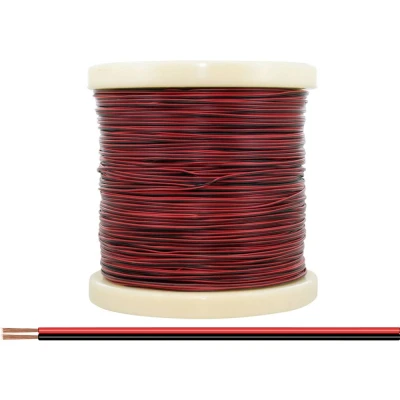 Afbeelding van Donau Elektronik 218 500 Draad 2 x 0.14 mm² Rood/zwart m