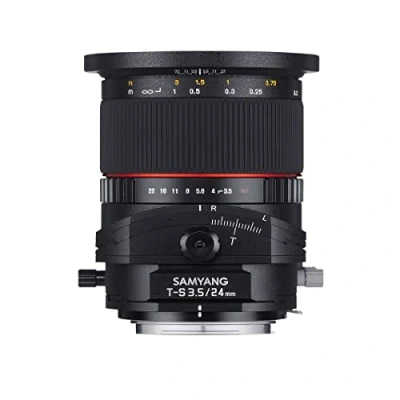 Afbeelding van Samyang 24 mm F3.5 T/S lens voor Fuji X aansluiting