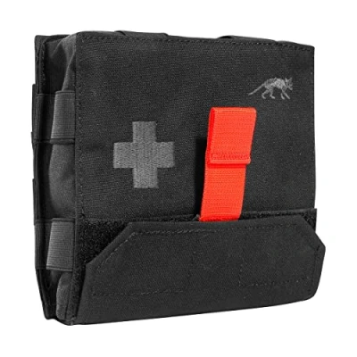Afbeelding van Tasmanian Tiger TT IFAK Pouch S MKII Medic extra tas voor EHBO tas, leeg, Molle compatibel, met afneembaar paneel, zwart