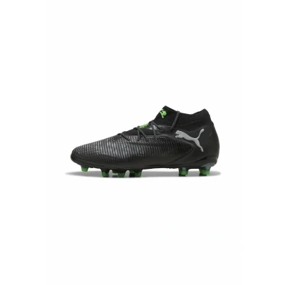 Afbeelding van Puma Future 8 Ultimate AG Voetbalschoenen met kunststof noppen, Heren, Maat: 46, Black cool light gray fluo green Kunststof/ textiel