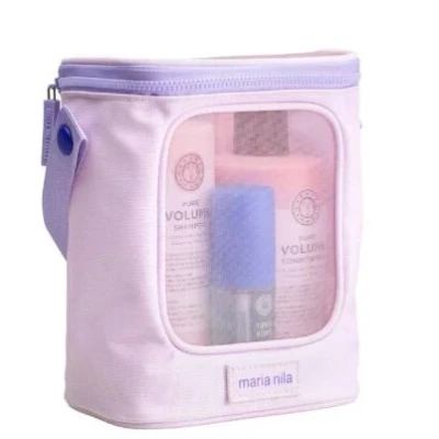 Afbeelding van Maria Nila Pure Volume Beauty Summer Bag Pakket 1stuks voor Shampoo Fijn en Dun Haar