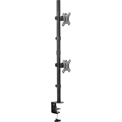 Afbeelding van SpeaKa Professional SP MM 420 Monitorbeugel 2 voudig 33,8 cm (13,3) 81,3 (32) Zwart Kantelbaar en zwenkbaar, Draaibaar, In hoogte verstelbaar