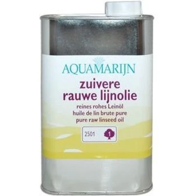 Afbeelding van Aquamarijn Zuivere rauwe lijnolie