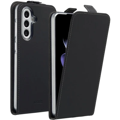 Afbeelding van Accezz Hoesje Geschikt voor Samsung Galaxy A56 Met Pasjeshouder Flipcase Zwart