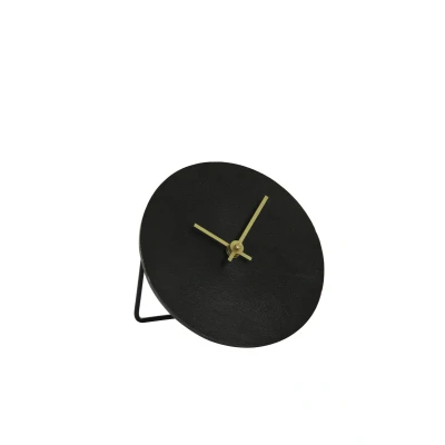 Afbeelding van Light &amp; Living Klok LICOLA 15x0.5x15 Zwart