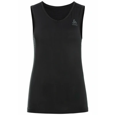 Afbeelding van ODLO V NECK Singlet Performance X Light ECO Top black, Dames, Maat: XL, Black
