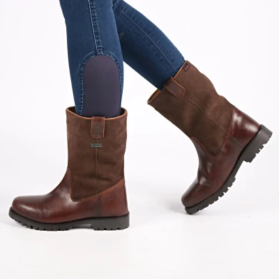 Afbeelding van Horka Outdoorlaarzen Cornwall Unisex Kort Bruin Maat 36