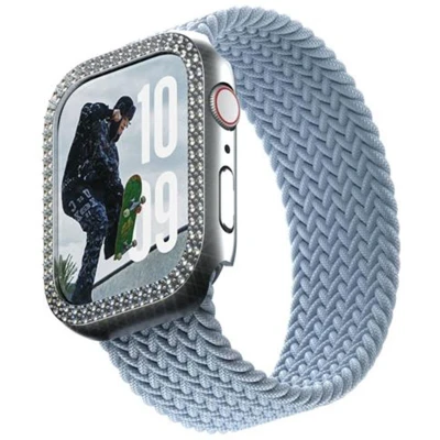 Afbeelding van Safe Bling Bumper, Smartwatch accessoires, Zilver