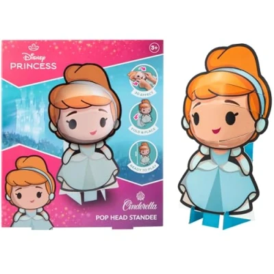 Afbeelding van Disney Princess 3D Pop Head Cinderella uit Beauty and the Beast Verzamelfiguur (20 cm)