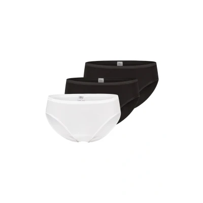 Afbeelding van mey 3ER PACK Slip, Dames, Maat: XS, Schwarz/weiß