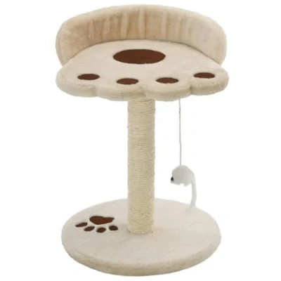 Afbeelding van vidaXL Kattenkrabpaal met sisal krabpaal 40 cm beige en bruin