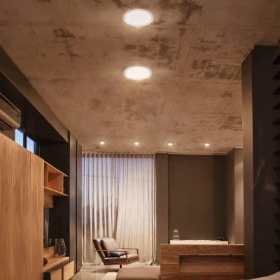 Afbeelding van LEDVANCE Armatuur: voor plafond, SMART RECESS DOWNLIGHT TW AND RGB / 4 W,