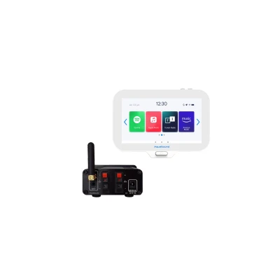 Afbeelding van N Joy badkamerradio met controller, wand lader en bluetooth versterker 50 WATT