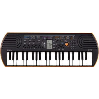 Afbeelding van Casio Keyboard SA 76 Oranje
