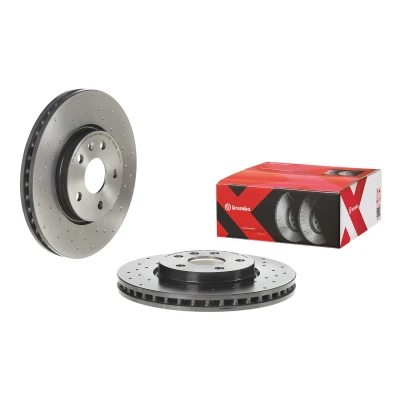 Afbeelding van BREMBO 09.A971.1X Remschijf 321 30 5 geperforeerd/interne ventilatie Gecoat High carbon Met schroeven OPEL: Insignia A Sports Tourer
