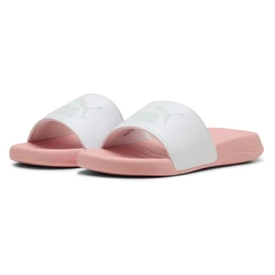 Afbeelding van Puma Popcat 20 Jr gladde sandalen, uniseks, kinderen, Witte, blauwe en roze vruchten