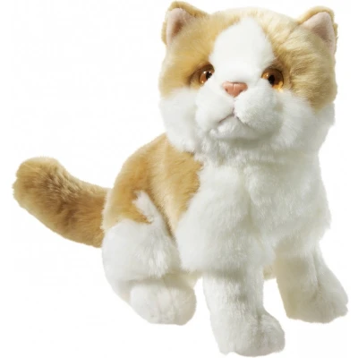 Afbeelding van Heunec Kat wit bruin (24cm).