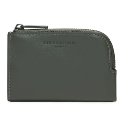 Afbeelding van LIEBESKIND BERLIN Kaarthoes Ezra 2 Calf Optic Lena Purse Cypress Green Groen
