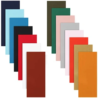 Afbeelding van Belle Vous Zelfklevende reparatiestof van nylon (15 stuks), 10 x 25 cm, patch voor kleding en tenten, slaapzakken stoffen