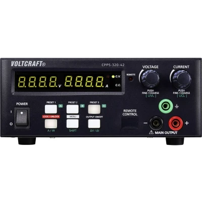 Afbeelding van VOLTCRAFT CPPS 320 42 Labvoeding, regelbaar 0.02 V/DC 0.01 20 A W USB Op afstand bedienbaar, Programmeerbaar, Auto range Aantal uitgangen: 1 x