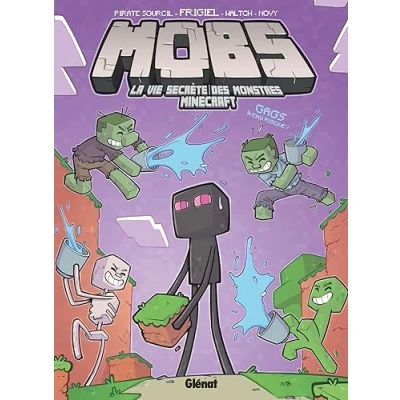 Afbeelding van Mobs la vie secrete des monstres minecraft,02:gags a eau ris