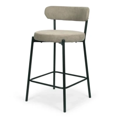 Afbeelding van Milton &amp; Oldbrook Lage Barkruk Izola Taupe