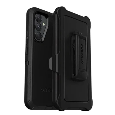 Afbeelding van Otterbox Defender Kunststof Back Cover Zwart Samsung Galaxy A54