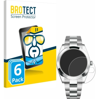 Afbeelding van BROTECT Screenprotector voor Rolex Datejust 41 Folie Beschermfolie transparant (6 Stuks)