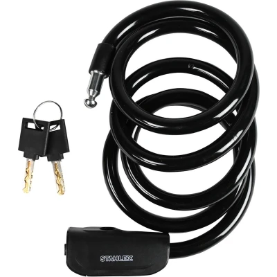 Afbeelding van Stahlex Kabelslot Type 380 Ø 12 x 1500 mm: De Ultieme Beveiliging voor Je Fiets en Scooter