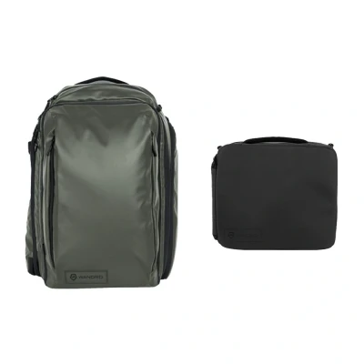 Afbeelding van WANDRD Transit 45L Travel Backpack Wasatch Green Essential+ Bundel
