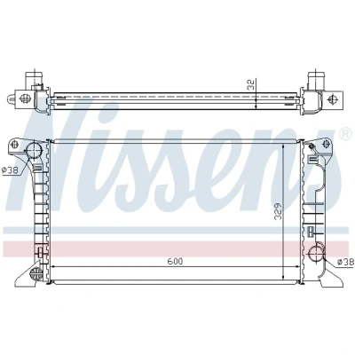 Afbeelding van Nissens Radiateur 62369A