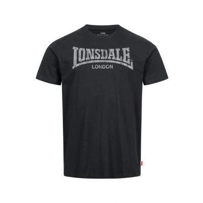 Afbeelding van Lonsdale T Shirt Logo Kai normale Passform Black L
