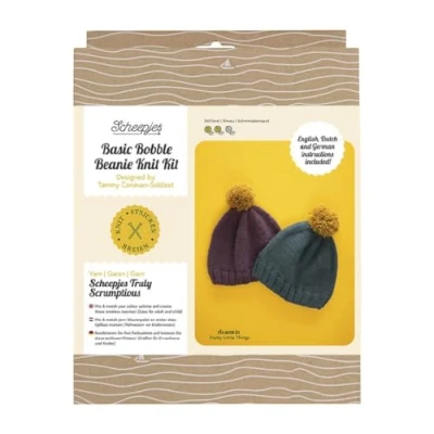 Afbeelding van Scheepjes Basic Bobble Beanie breikit