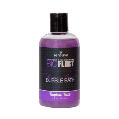 Afbeelding van Sensuva Big Flirt Pheromone Bubble Bath Tropical Tease 237 ml