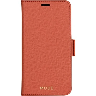 Afbeelding van iPhone Xs Max Bookcase hoesje dbramante1928 Effen Roze Leer