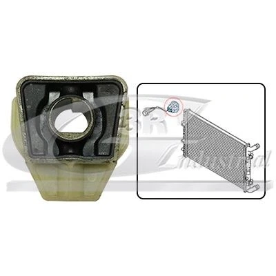 Afbeelding van 3RG 86700 Ophanging, radiateur Bovenaan, Aan beide zijden VOLKSWAGEN: Polo IV Hatchback