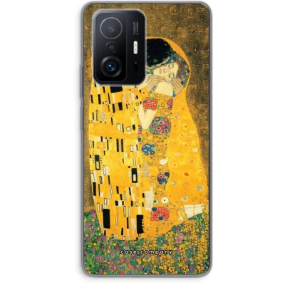 Afbeelding van Case Company® hoesje geschikt voor Xiaomi 11T Pro Der Kuss Soft Cover Telefoonhoesje Bescherming aan alle Kanten en Schermrand