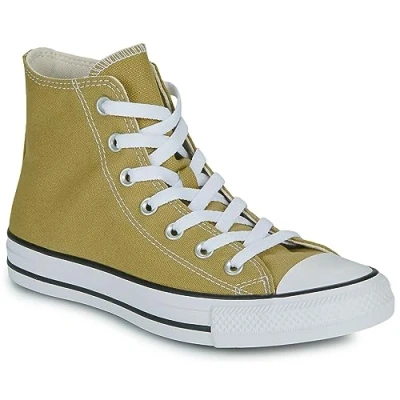 Afbeelding van Converse Chuck Taylor ALL STAR FALL TONE Unisex Sneakers hoog, Maat: 41, Sand/white Textiel