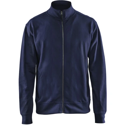 Afbeelding van Blaklader Sweatshirt met rits 3371 1158 Marineblauw S