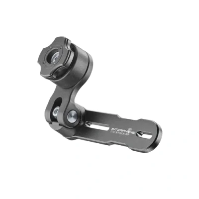 Afbeelding van Interphone Quiklox Modulair Systeem Motorfiets Mobiele Telefoon Houder Haak voor Rem Koppeling Tank Cover Verstelbaar 360 ​​Hor 90 Groen Snelontgrendelingshaak