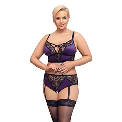 Afbeelding van Curvy Bralette met Jarretels