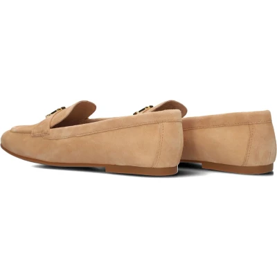 Afbeelding van Lauren Ralph Averi III Suede Loafer Instappers, Dames, Maat: 38, Buff Veloursleer