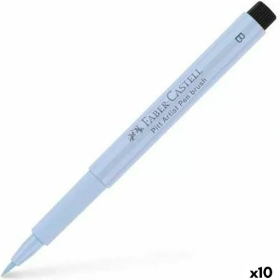 Afbeelding van Markeerstiften Faber Castell Pitt Artist Licht Blauw 10 Stuks